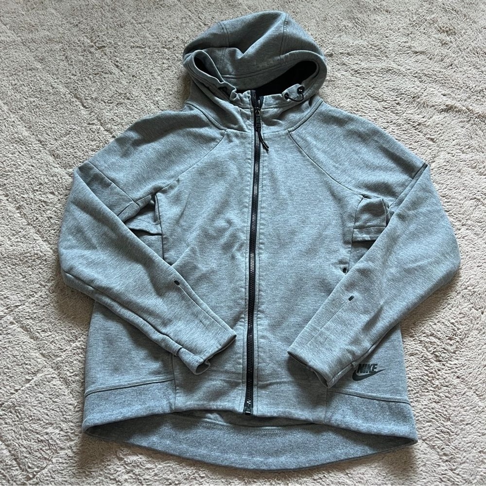 Nike Tech Fleece Full Zip Hoodie Athleisure‎ Sporty Preppy Minimalist Size S